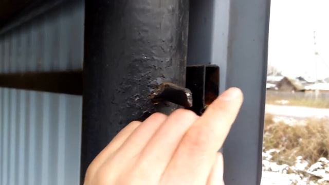 2 часть Лучшая конструкция! Откатные ворота из профнастила в сплошной забор без щелей своими руками смотреть онлайн