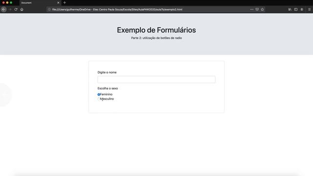 Bootstrap - Aula 7-3 - Criando um formulário web com Bootstrap com botões de radio смотреть онлайн