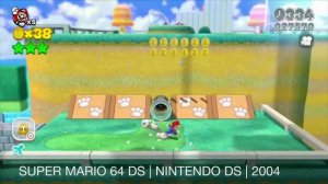 Super Mario 64 vs Super Mario 64 DS Comparison | N64 vs Nintendo DS | Head to Head Comparison
