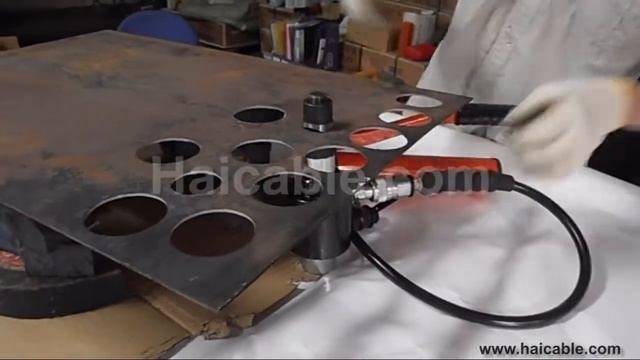 SKP-15 hydraulic hole puncher, hole digger max 2" metal sheet puncher смотреть онлайн