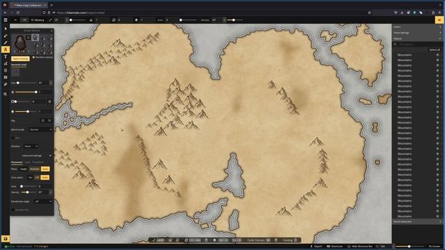 Building an RPG Setting - World Map