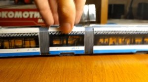 Обзор модели трамвая Витязь-М из бумаги