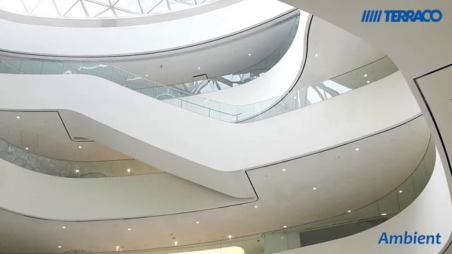 Ambient Acoustic Ceiling System - CJ Blossom Park R & D Centre, Suwan, South Korea смотреть онлайн