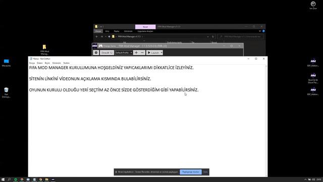 FIFA 22 MOD MANAGER KURULUMU I FIFA 22 MOD MANAGER INSTALLATION I EN YENİ GÜNCEL MOD