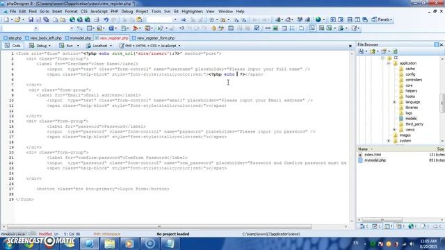 Tutorial: How To Create Website Using CodeIgniter and Bootstrap # part #13 смотреть онлайн