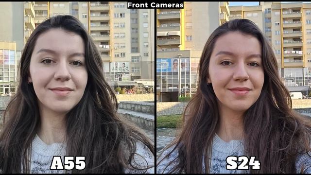 Samsung Galaxy A55 vs Samsung Galaxy S24 Camera Test смотреть онлайн