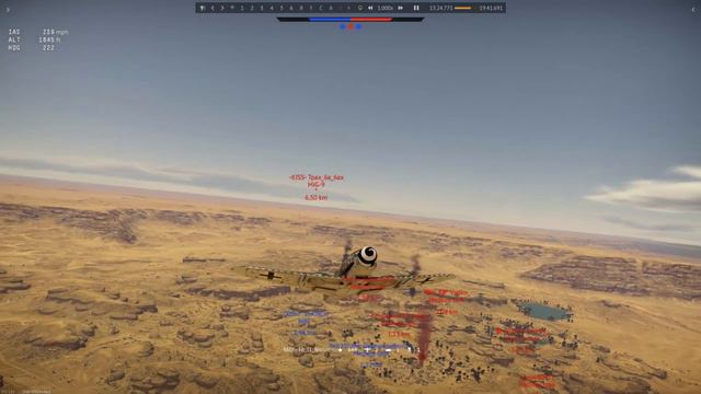Leopard 1 + BF 109 K4 - War Thunder смотреть онлайн