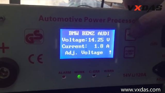 How to test MASTER MST 90 Automotive Power Processor