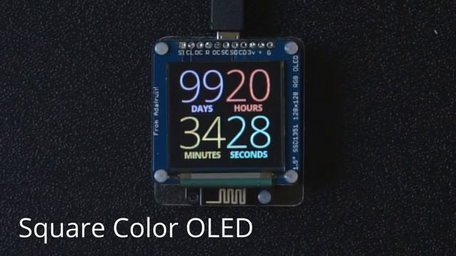Square Color OLED смотреть онлайн