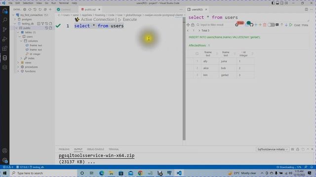 COMPLETE POSTGRESS INSTALLATION WITH PG-ADMIN ,XAMPP AND VISUAL STUDIO CODE (PHP connection ) смотреть онлайн