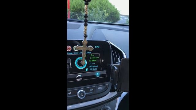 Charging my Chevy Volt using Hold Mode and the regen... смотреть онлайн