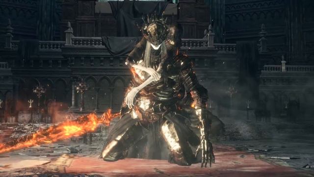 Dark Souls III - Lorian, Elder Prince and Lothric, Younger Prince boss fight (New game plus) смотреть онлайн