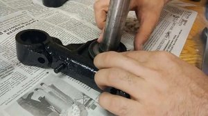 Сборка мотоцикла УРАЛ, начало.