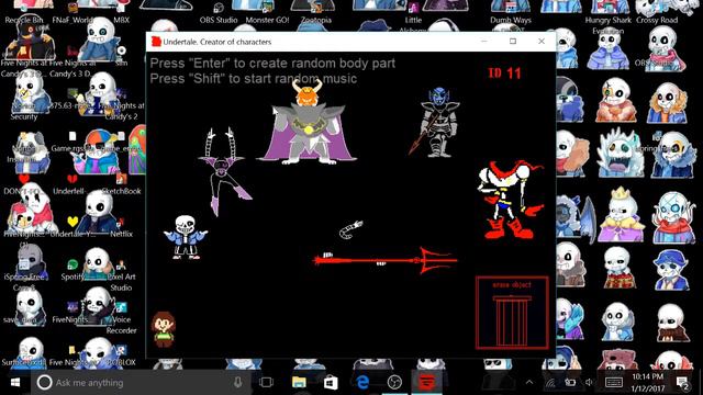 undertale character creator смотреть онлайн