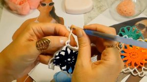 Вяжем крючком летнюю тунику из отдельных фрагментов. Мастер класс по вязанию туники