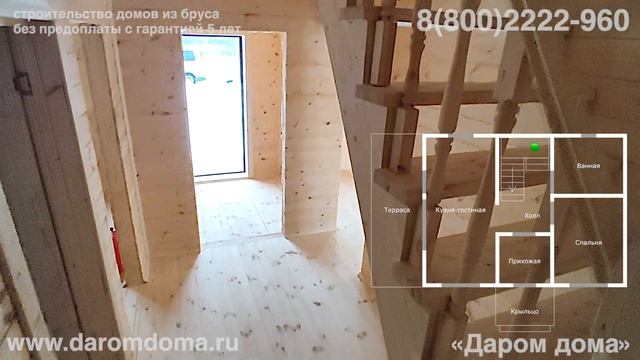 Дом в ипотеку. Проект двухэтажного каркасного дома с кухней гостиной, четырьмя спальнями и ванной смотреть онлайн