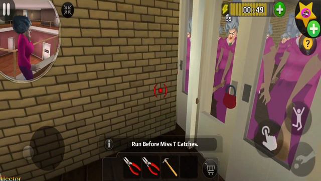 Multi Granny Teacher and Miss T Big Update Scary Teacher 3D Android Game смотреть онлайн