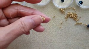 Simple and Easy to make Beaded Earrings / DIY Beaded Jewelry / Aretes / Orecchini / Tutorial #307