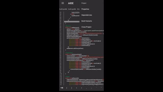 AIDE for Android Remake support Android 11 смотреть онлайн