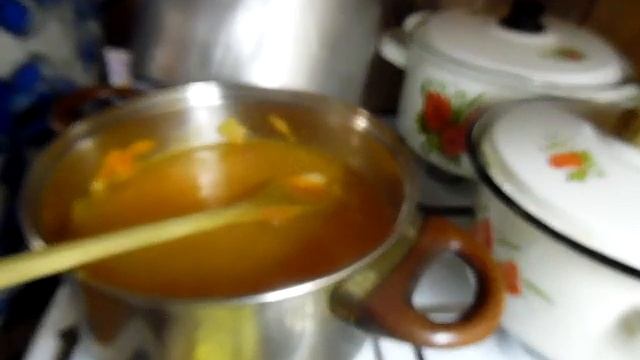 Суп с куриным фаршем(авторский рецепт) смотреть онлайн