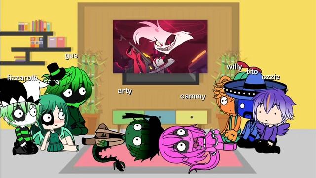 willy's wonderland and fizzarolli reacts to hazbin hotel смотреть онлайн