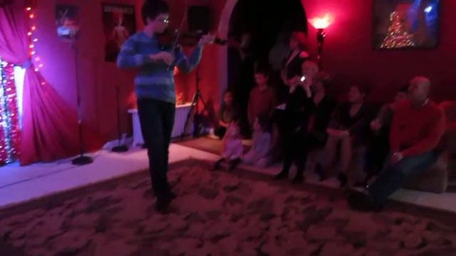 Саша со скрипкой 2015