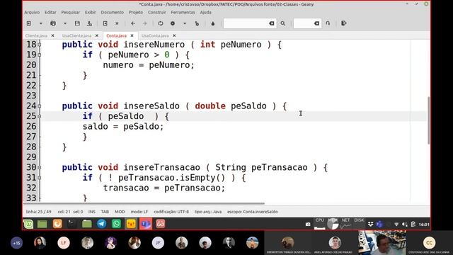 Aula POO 012 - Encapsulamento, Métodos Construtor, Acessores, Getter's e Setter's смотреть онлайн