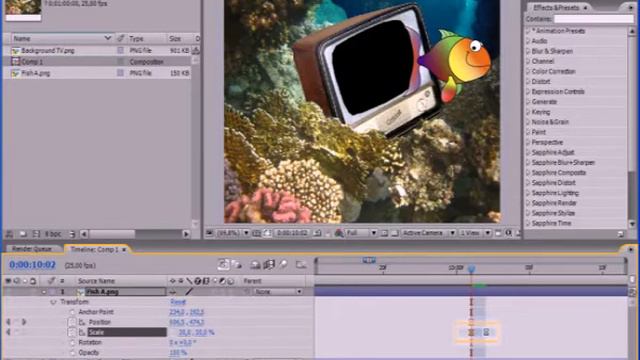 How easy make cartoons in After Effects - General Animation Lesson 2 смотреть онлайн