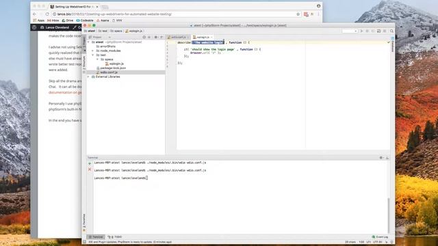 Automated Web Testing : Basic WebdriverIO and Mocha Reporting смотреть онлайн