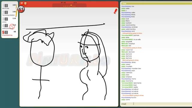 He Was An Angry Drunk... (Draw My Thing/Online Drawing Game) смотреть онлайн