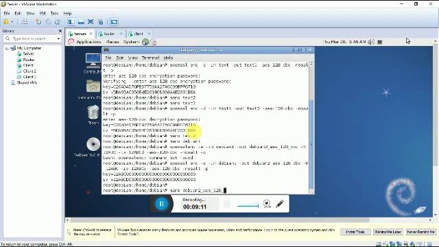Modul 10 Kriptografi dengan OpenSSL Symmetric Encryption смотреть онлайн