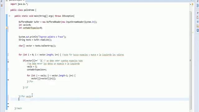 Palindrome Java смотреть онлайн