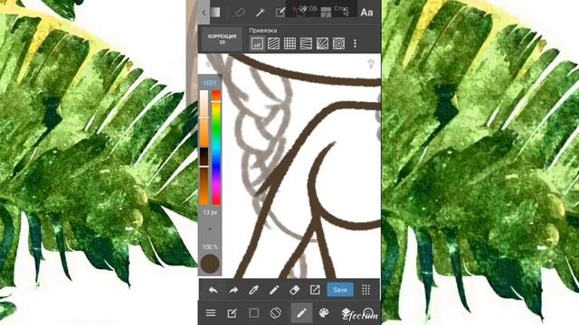 Как рисовать ЧИБИ АРТ на телефоне? #2? || Speedpaint by Helen Dreamer? смотреть онлайн