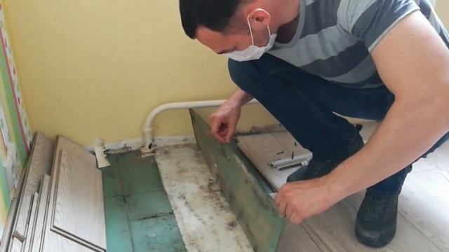 А что у вас под ламинатом? смотреть онлайн