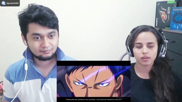 Reagindo (REACT) #19 - Rap Se Ajoelhe (Akashi e Aomine)/ Abaixe Sua Cabeça/ FT. Flash Beats/ TK RAP смотреть онлайн