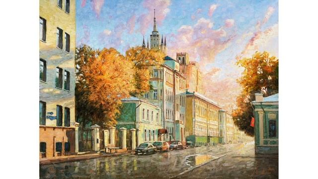Московские пейзажи художника Игоря Разживина смотреть онлайн