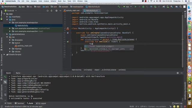 [Android Kotlin] Các cách thêm sự kiện OnClick vào một View смотреть онлайн