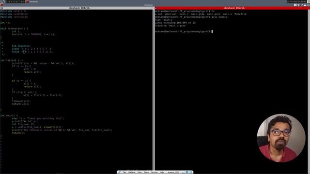 Testing code coverage in C using GCOV смотреть онлайн