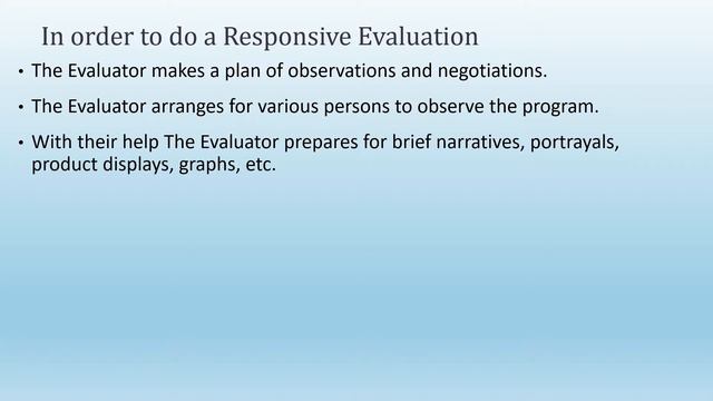 Responsive evaluation Presentation Jorge Rodriguez смотреть онлайн