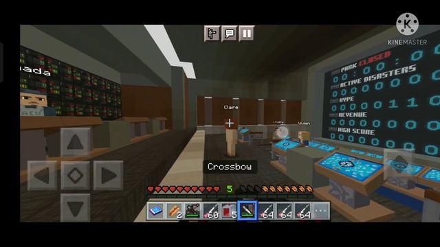 Jurassic world in Minecraft!! pt1 jurassic world dlc for bedrock смотреть онлайн