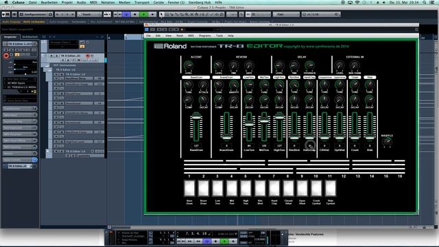 Roland TR 8 Editor for Windows and Mac as VST and Standalone смотреть онлайн