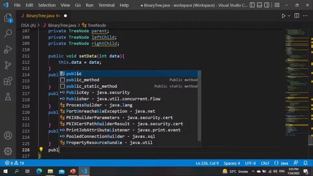 [Java] Learn Binary Tree Node Structure смотреть онлайн