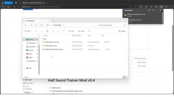 (OLD) Half Sword Trainer Mod - Installation tutorial
