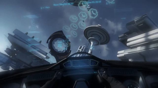 Star Citizen - Arena Commander V0.9 - Classic Race Drone Sim смотреть онлайн