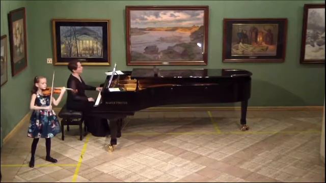 Лало -Испанская симфония , 1 часть София Казакова-скрипка ( 3 класс) , Даша Мороз-Хидашели-ф-но