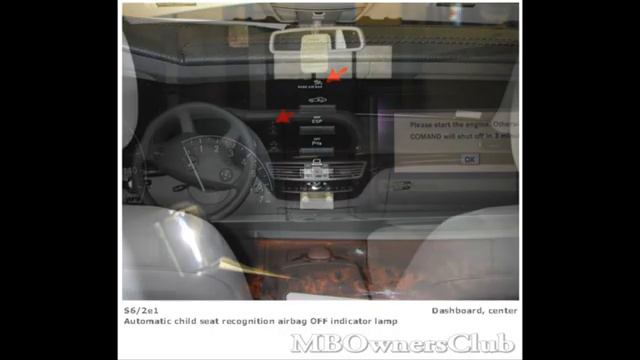 Mercedes Benz S 550 4MATIC  Component Locations Part-03