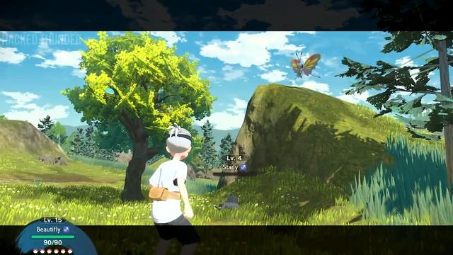 Beautifly's Hyper Beam from Above - Pokémon Legends: Arceus смотреть онлайн