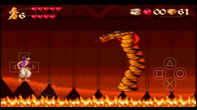 Disney's Aladdin [PPSSPP Emulator] - Final Stage + Ending смотреть онлайн