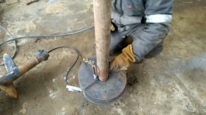 Бур для столбов своими руками