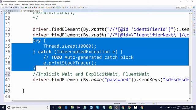 1 Synchronization Implicit Wait смотреть онлайн